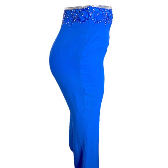 1990's Beaded Crop Top & Pants Set - Picture 5 of 10